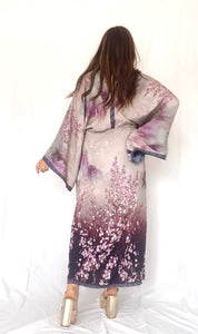 Purple floral Kaftan