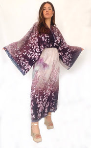 Purple floral Kaftan